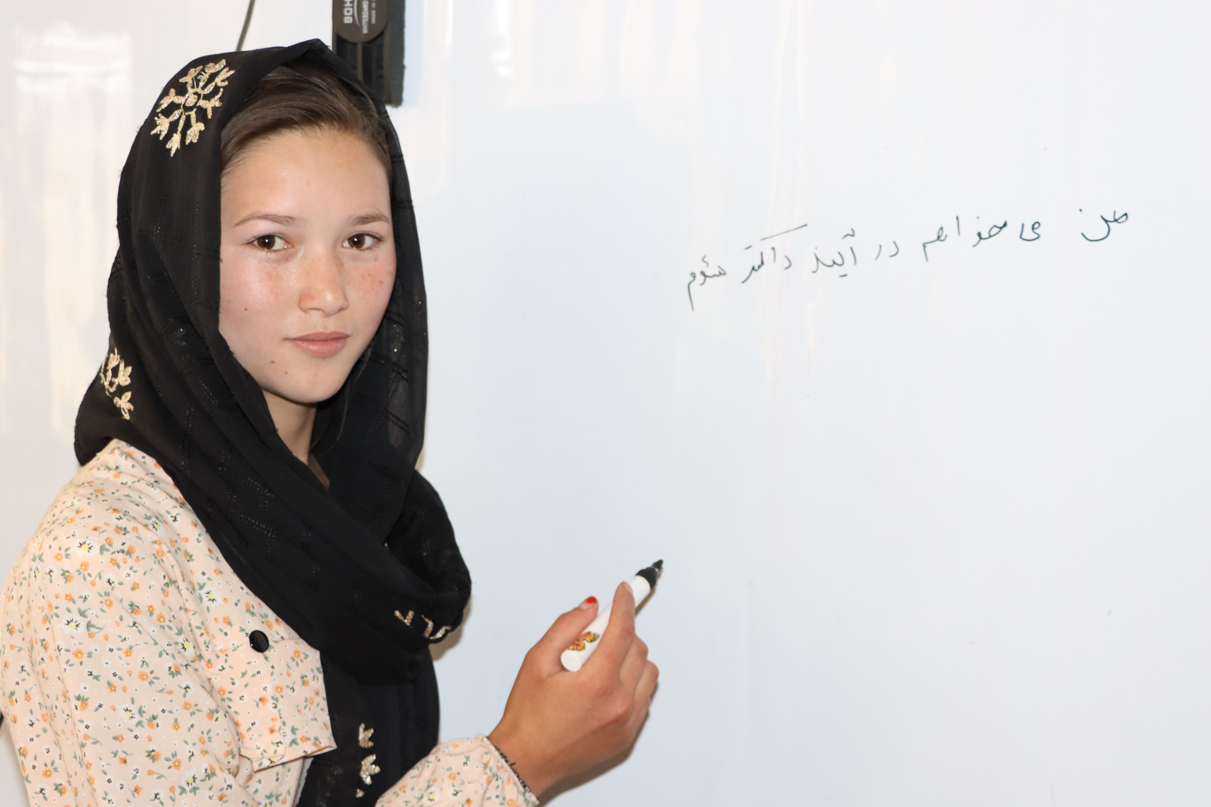 I want to become doctor; Shakiba Amiri who is 14 years old, the resident of Bamyan province, Yakawalan one district. She is the student of Gazak school. Shakiba Amiri studies in the sixth grade. “I want to become doctor in the future, so I would like to treat my sisters in my own country, and this is my expectation to acquire higher education in the field of medicine, this is not only my big dream, but also my family wishes to study medical faculty. She has also said that she has been the only one in her family who has been provided with the opportunity to study, and I will extend this culture further.” Says Shakiba. Gazak school is supported by SCA where 246 students are studying, 125 are girls and 121boys. In addition, 9 teachers are engaged in teaching, 1 is male and 8 are female teachers.
