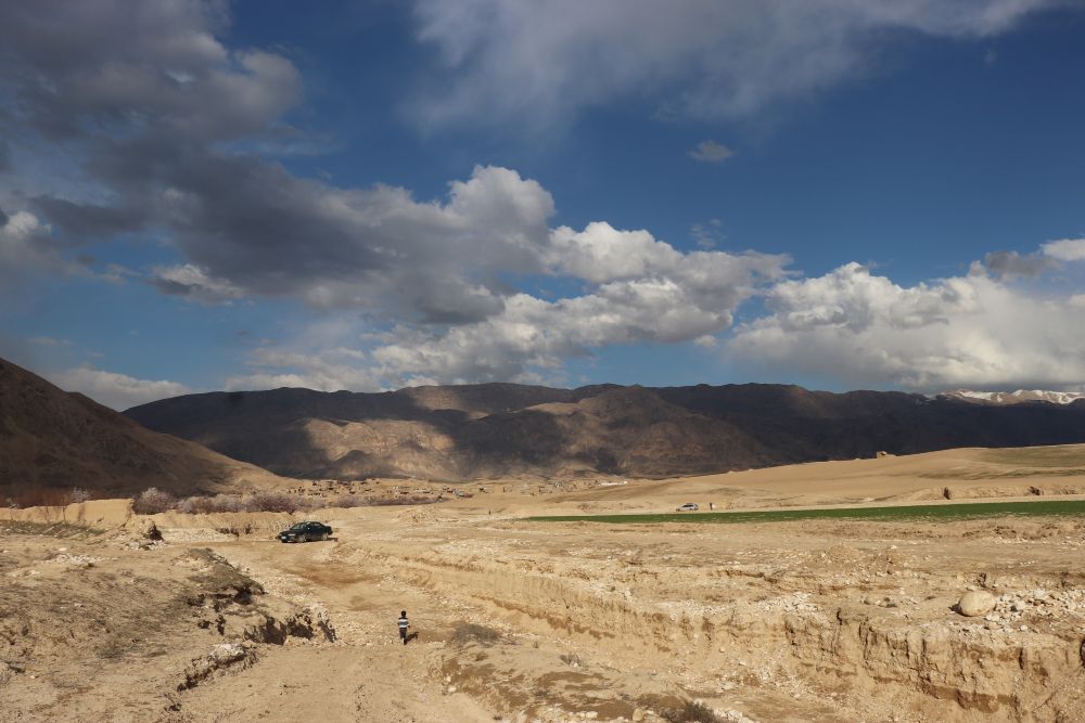 Landscape in Samangan province